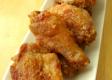Sticky Ginger Garlic Oven Fried Chicken Wings